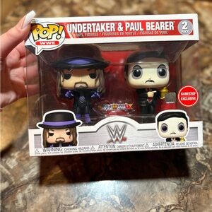 Funko WWE Undertaker & Paul Bearer Vinyl Figures - Black and Purple